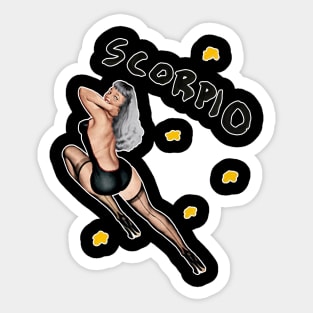 another Zodiac series Scorpio Sticker